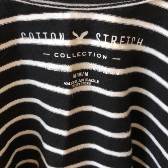 American Eagle “Cotton Stretch” Crop T-shirt - Picture 3 of 3